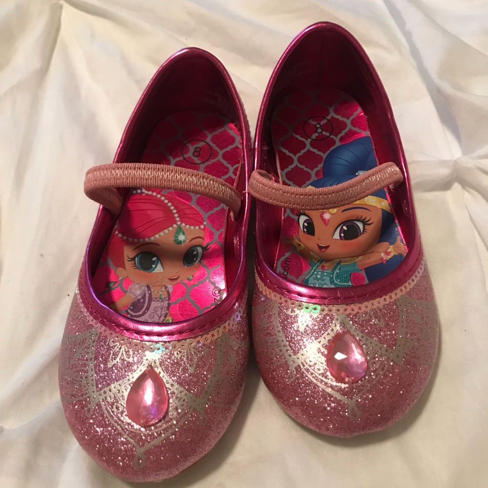 Toddler Girls' Shimmer and Shine Ballet Flats